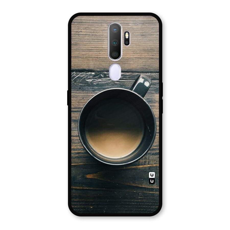 Chai On Wood Metal Back Case for Oppo A9 (2020)