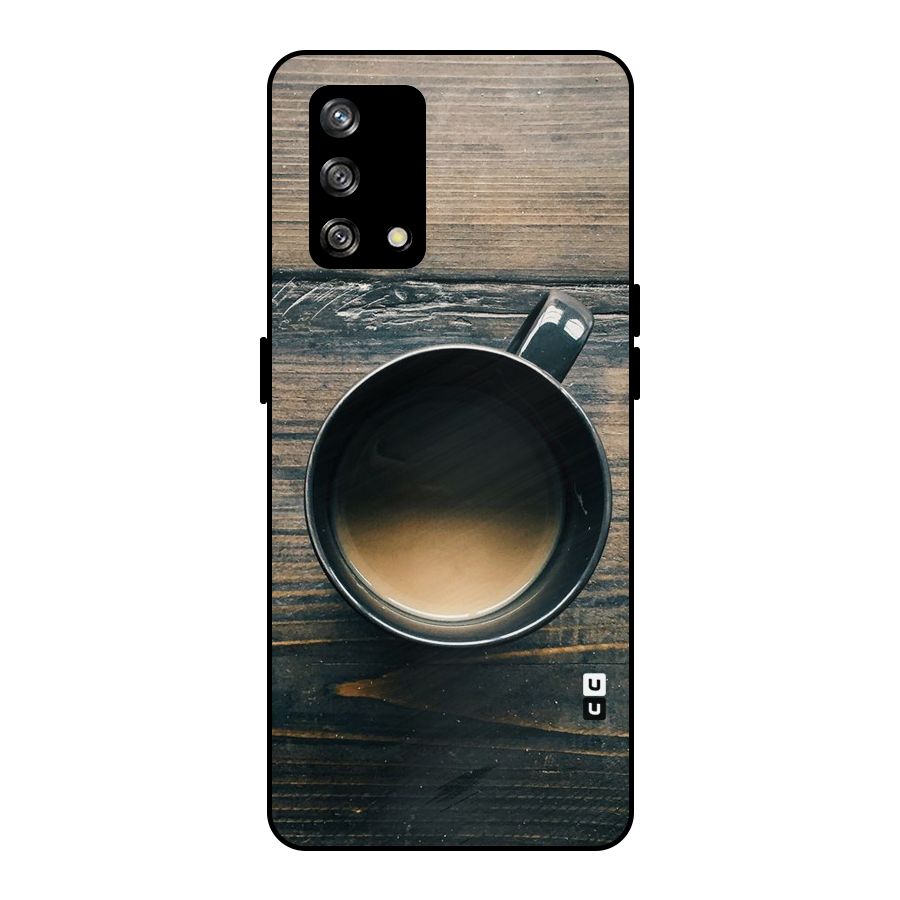 Chai On Wood Metal Back Case for Oppo F19