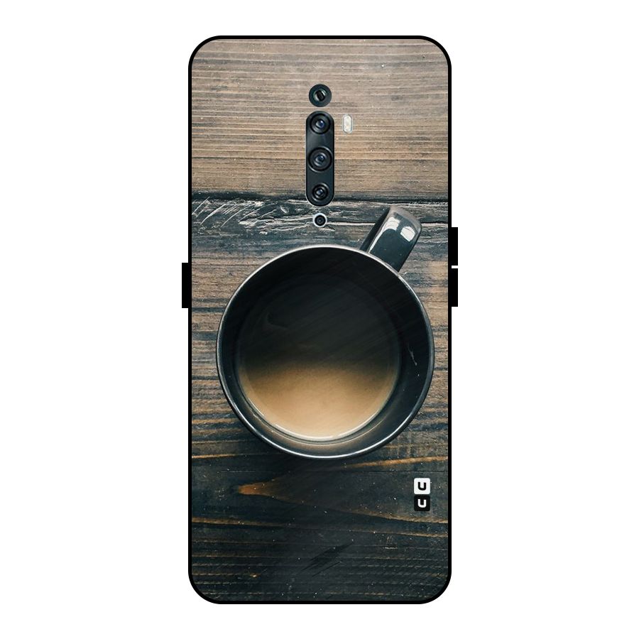 Chai On Wood Metal Back Case for Oppo Reno2 F