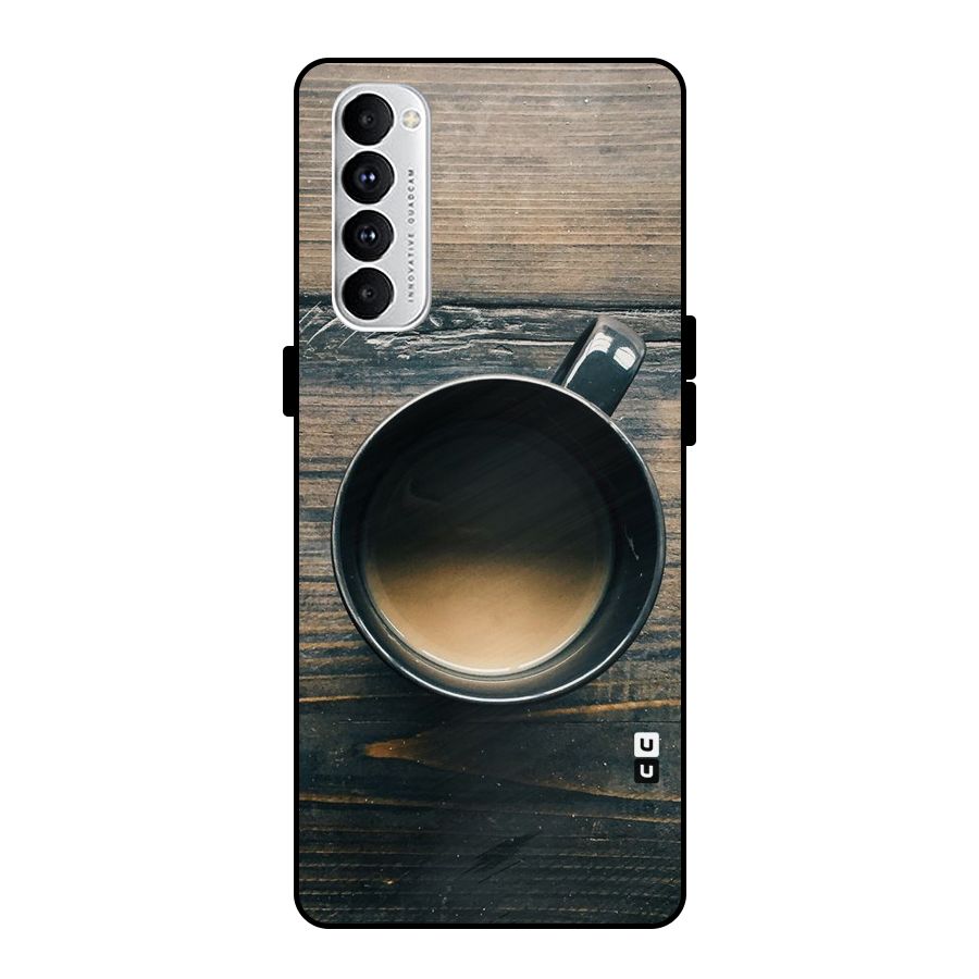 Chai On Wood Metal Back Case for Oppo Reno4 Pro