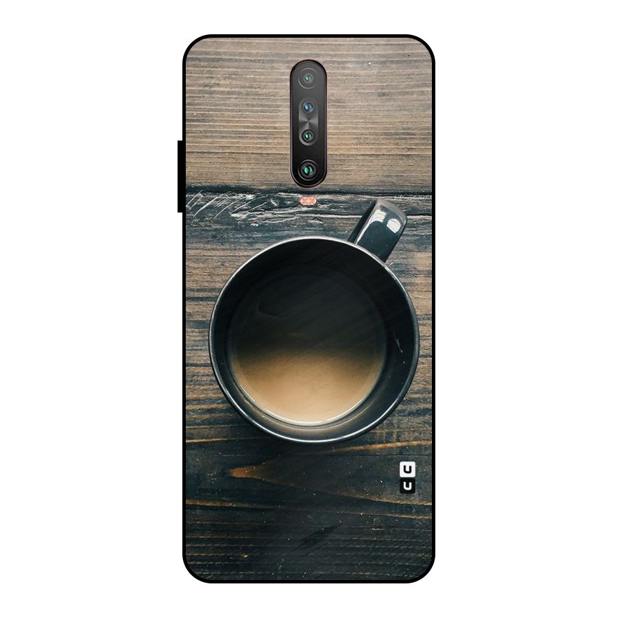 Chai On Wood Metal Back Case for Poco X2