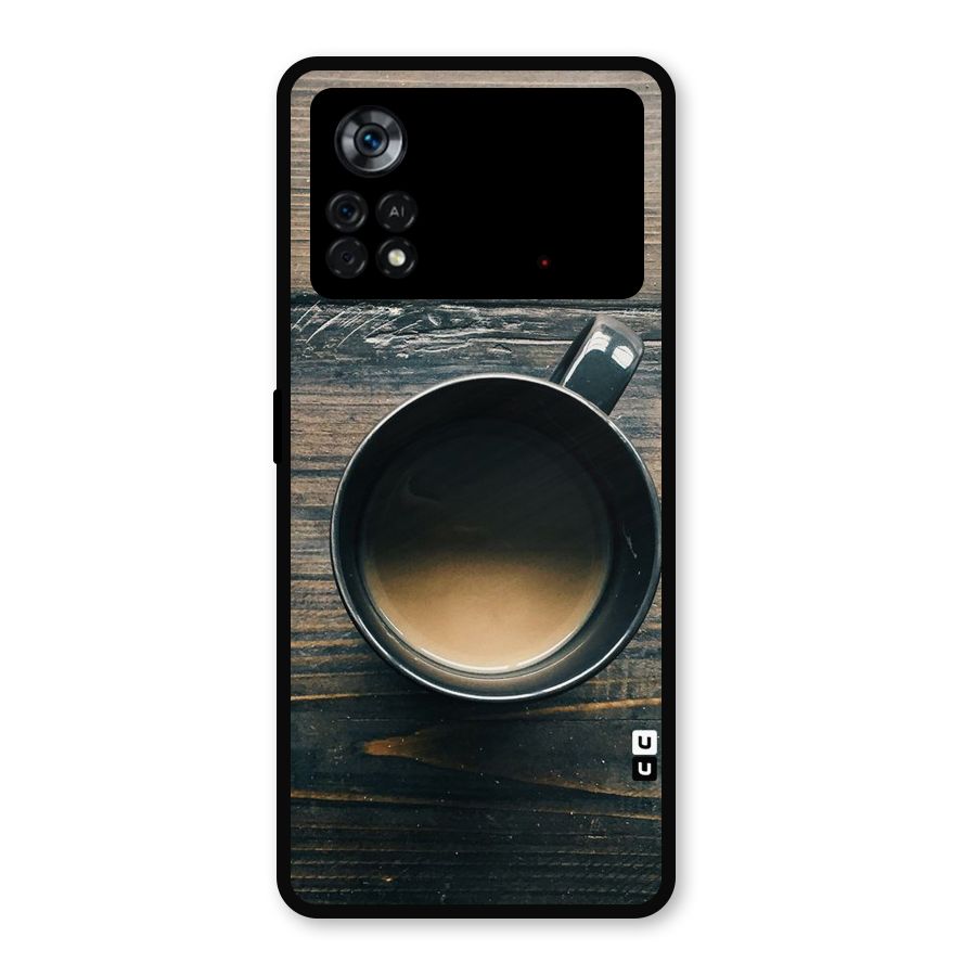 Chai On Wood Metal Back Case for Poco X4 Pro 5G
