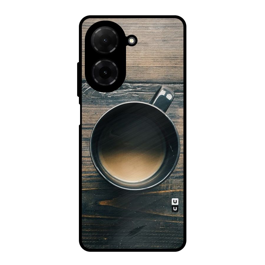 Chai On Wood Metal Back Case for Redmi A5 4G