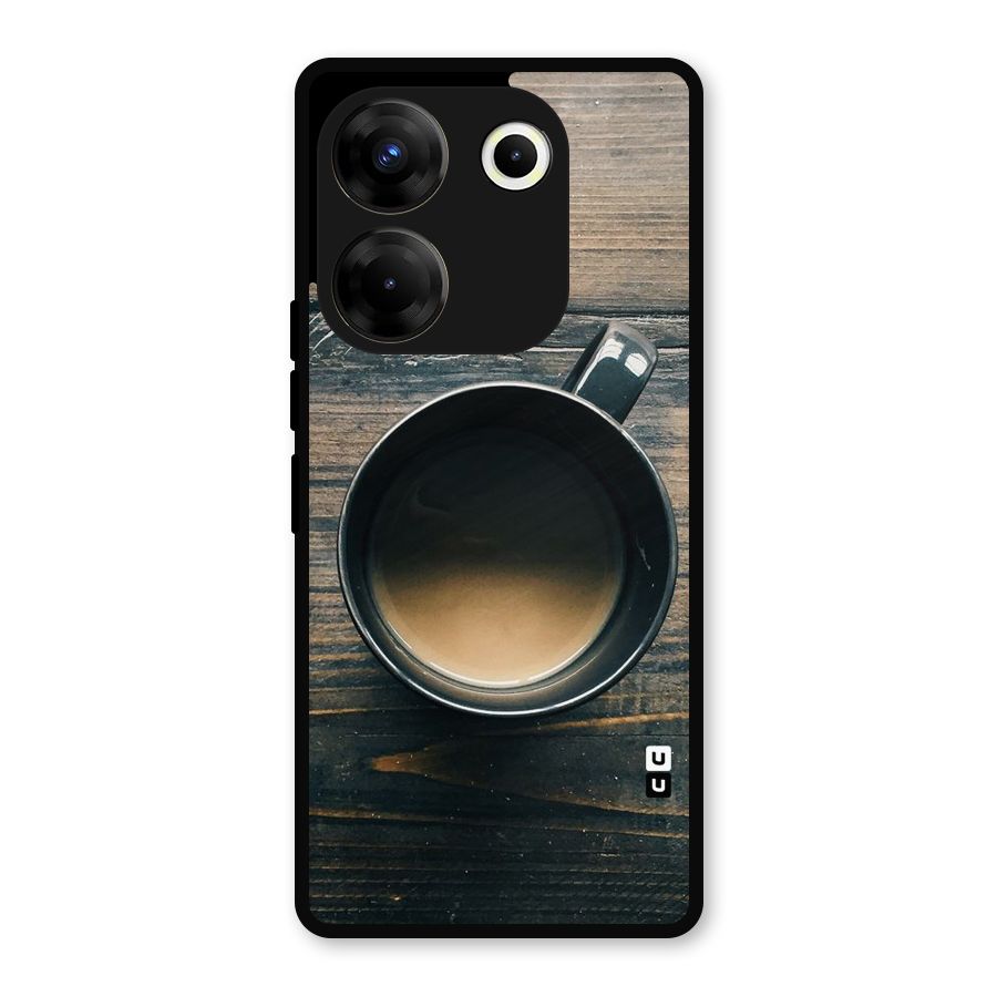 Chai On Wood Metal Back Case for Tecno Camon 20