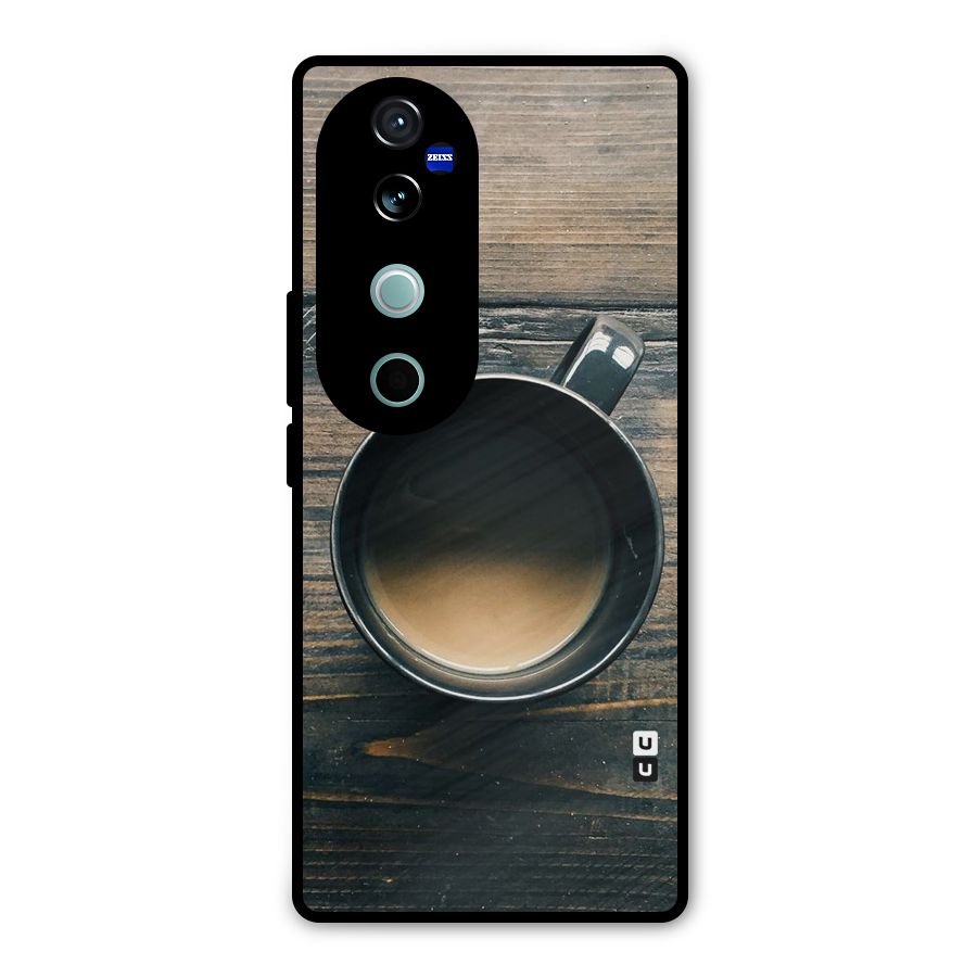 Chai On Wood Metal Back Case for Vivo V40