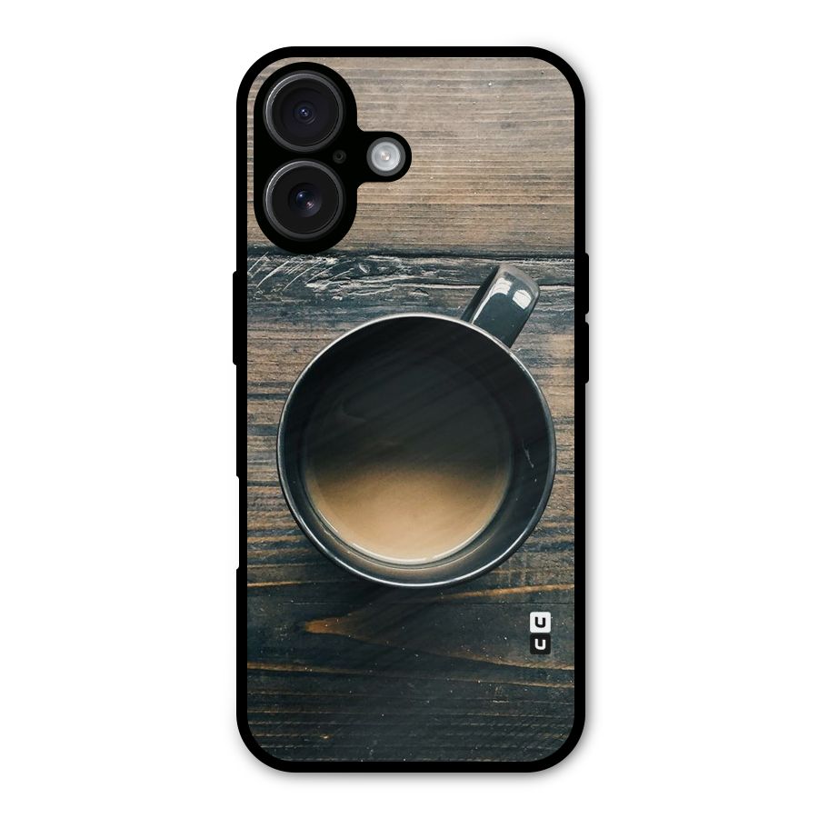 Chai On Wood Metal Back Case for iPhone 16