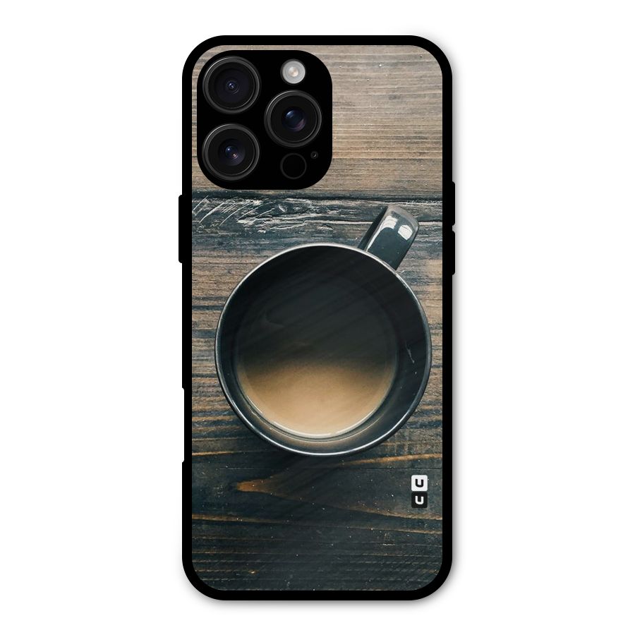 Chai On Wood Metal Back Case for iPhone 16 Pro Max