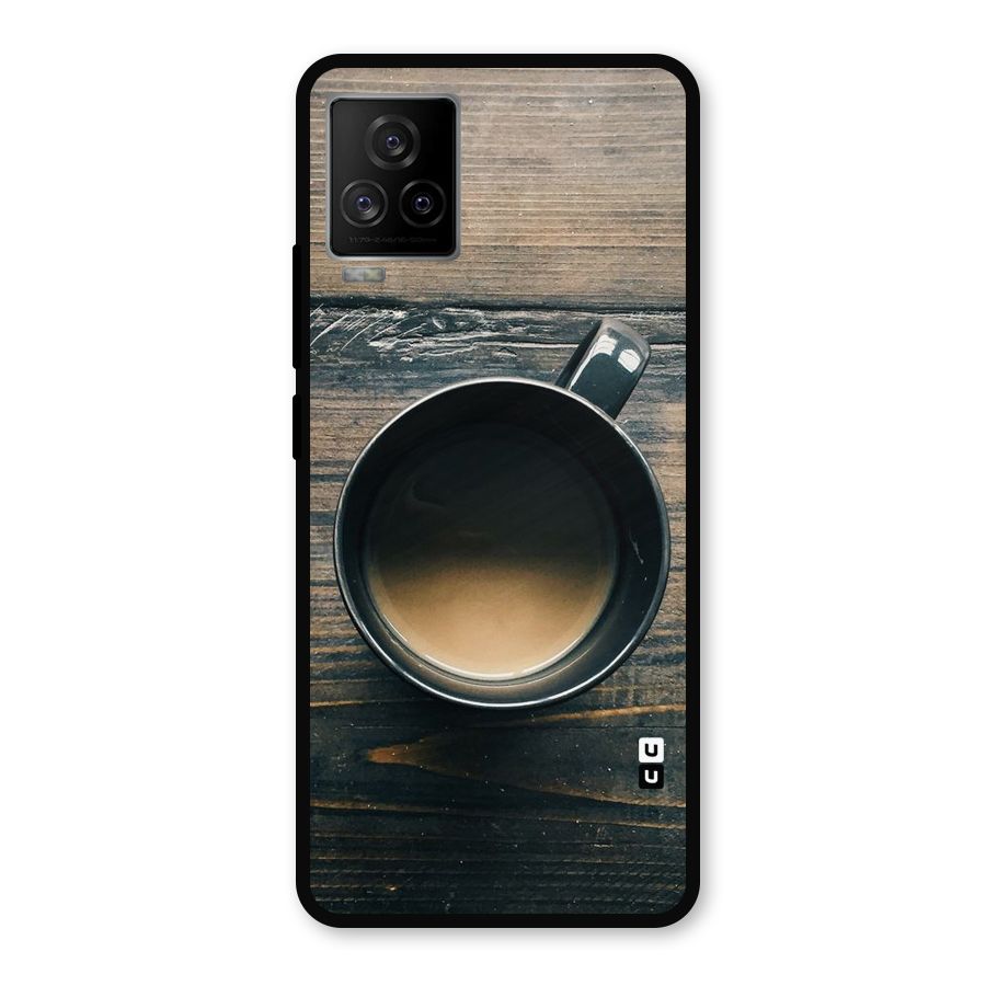 Chai On Wood Metal Back Case for iQOO 7 Legend 5G