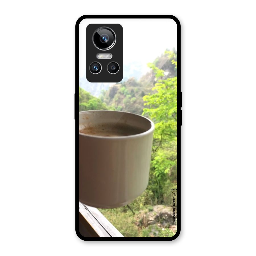 Chai With Mountain View Glass Back Case for Realme GT Neo 3