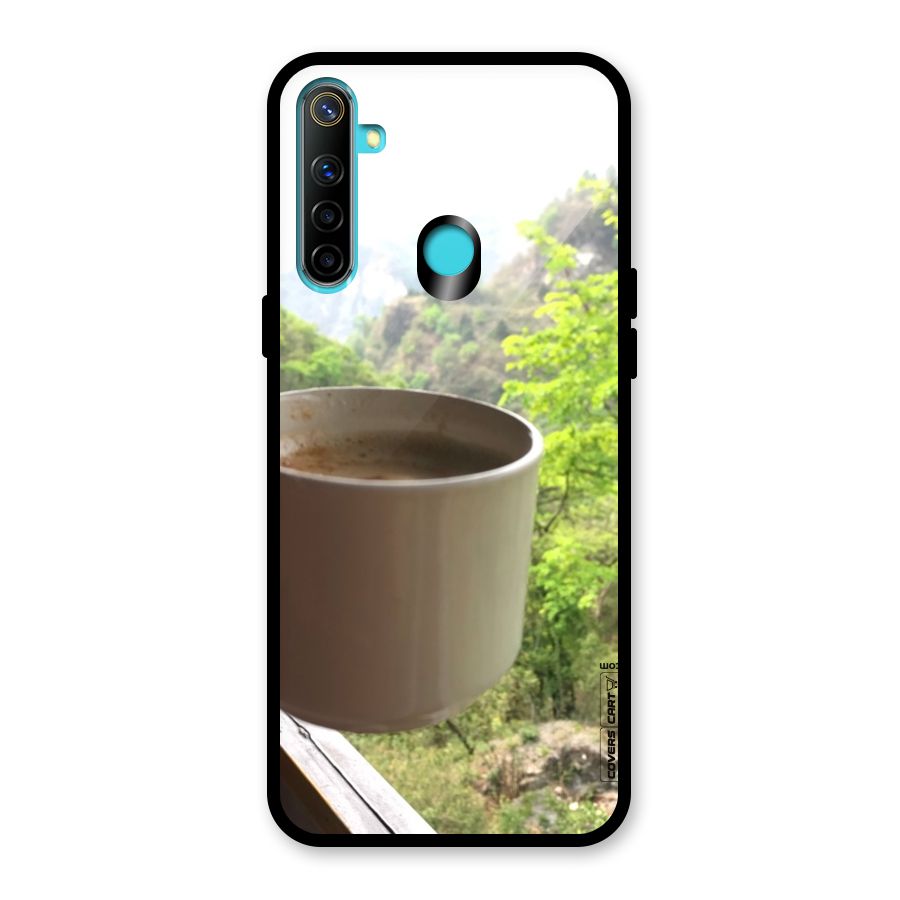 Chai With Mountain View Glass Back Case for Realme Narzo 10