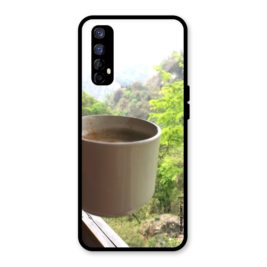 Chai With Mountain View Glass Back Case for Realme Narzo 20 Pro