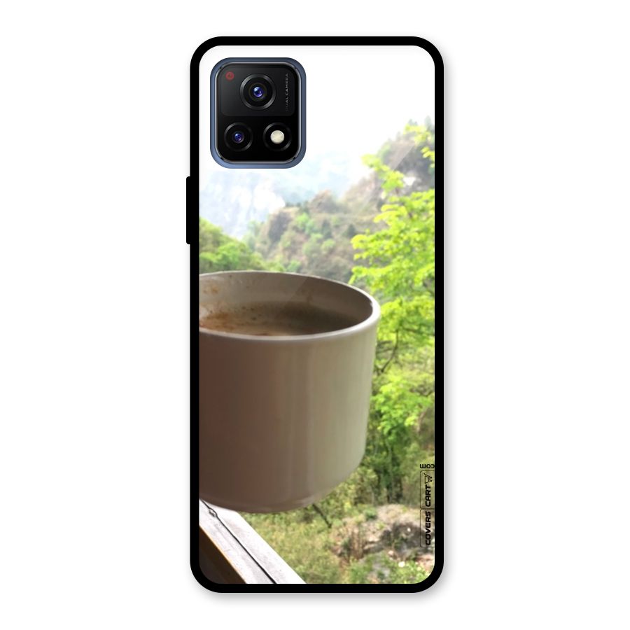 Chai With Mountain View Glass Back Case for Vivo Y72 5G