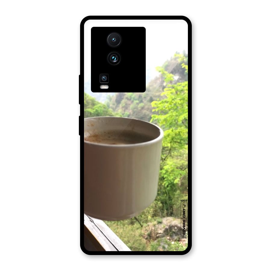 Chai With Mountain View Glass Back Case for Vivo iQOO Neo 7 Pro