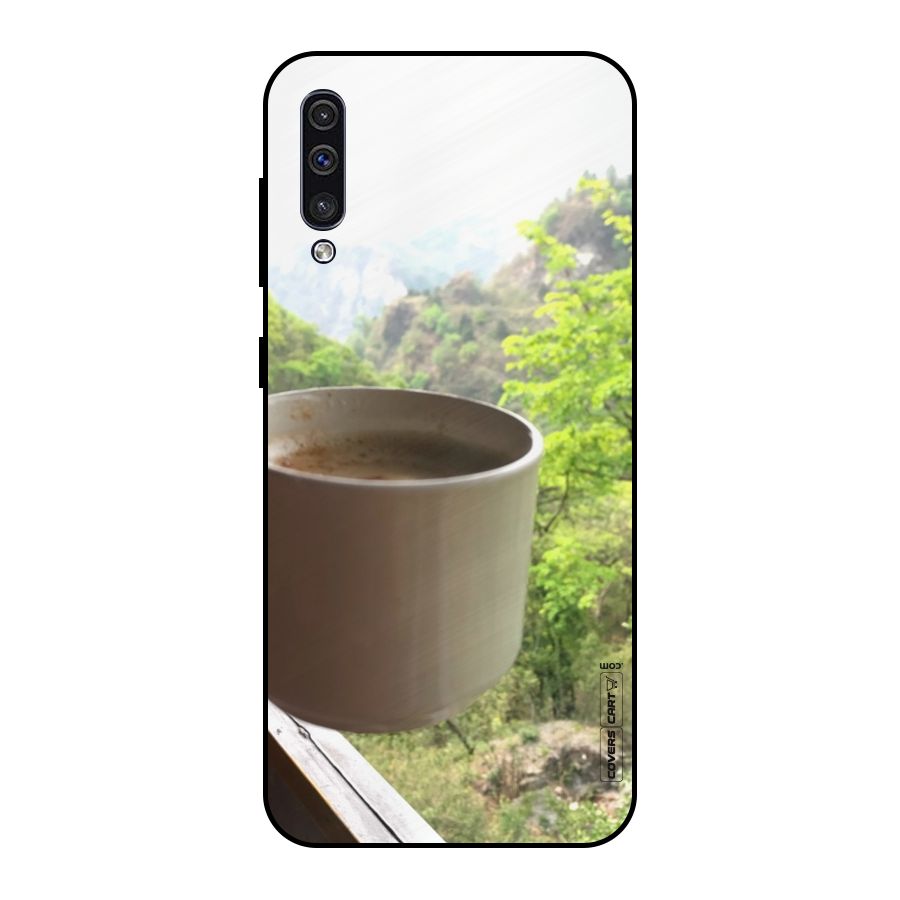Chai With Mountain View Metal Back Case for Galaxy A30s