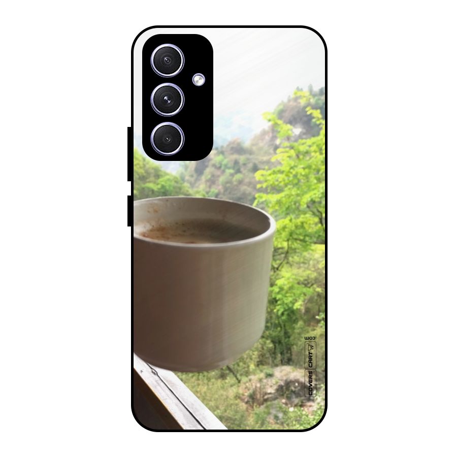 Chai With Mountain View Metal Back Case for Galaxy A54
