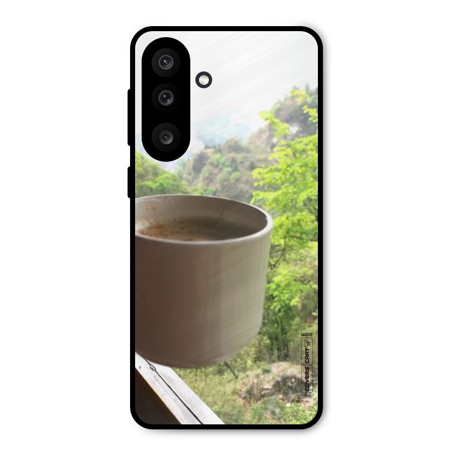 Chai With Mountain View Metal Back Case for Galaxy M56
