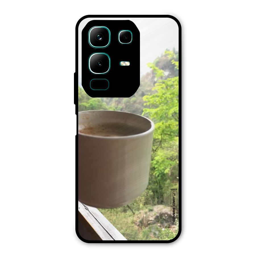 Chai With Mountain View Metal Back Case for Infinix Note 50x