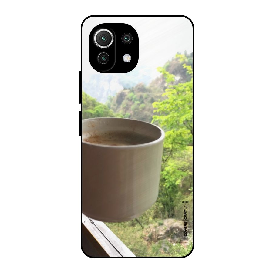 Chai With Mountain View Metal Back Case for Mi 11 Lite NE 5G