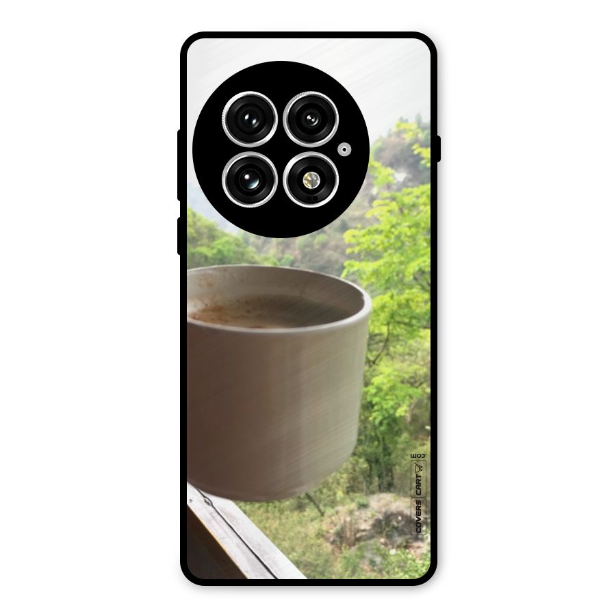 Chai With Mountain View Metal Back Case for OnePlus 13