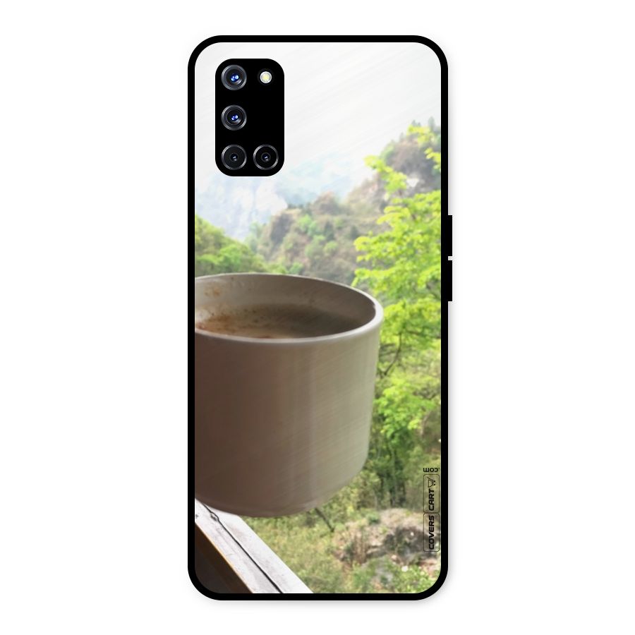 Chai With Mountain View Metal Back Case for Oppo A52