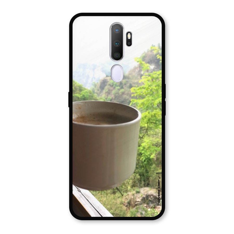 Chai With Mountain View Metal Back Case for Oppo A5 (2020)