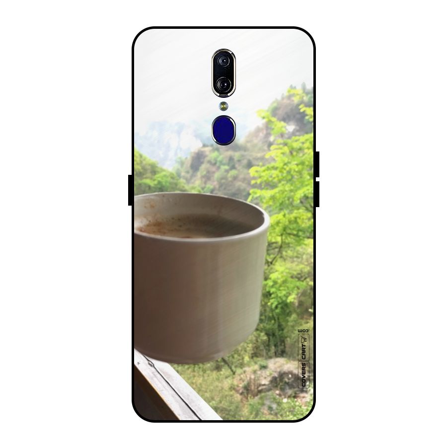 Chai With Mountain View Metal Back Case for Oppo F11