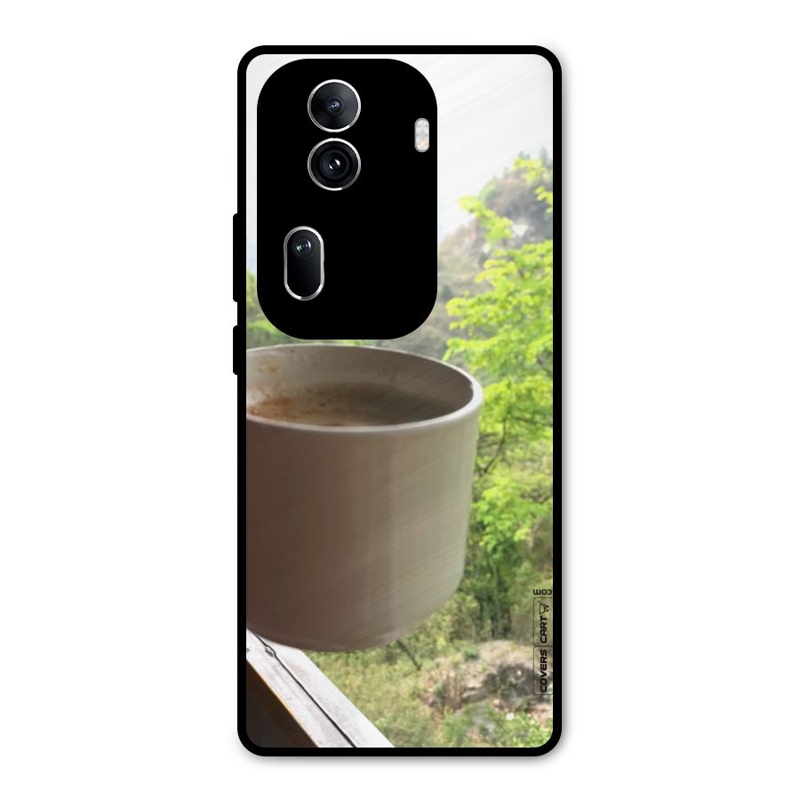 Chai With Mountain View Metal Back Case for Oppo Reno11 Pro 5G