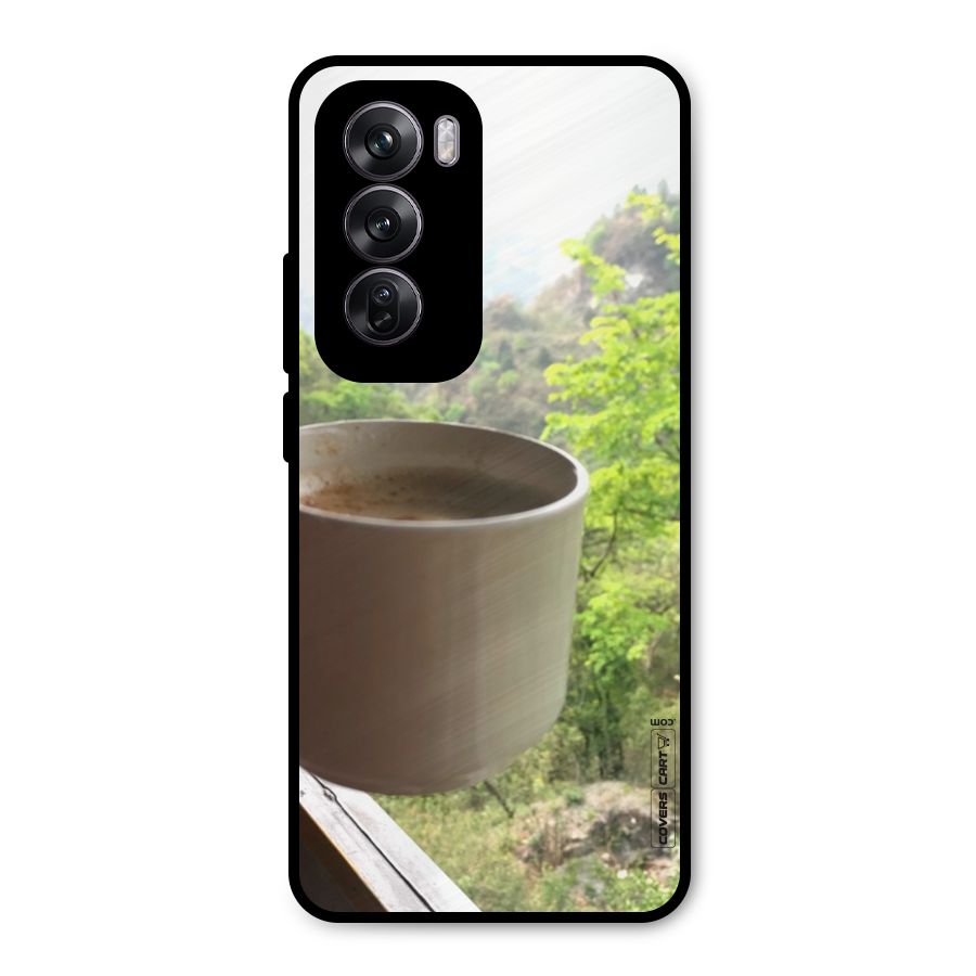 Chai With Mountain View Metal Back Case for Oppo Reno12 Pro
