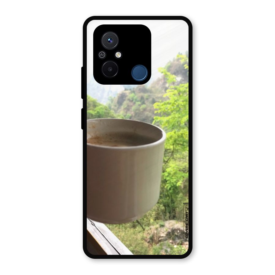 Chai With Mountain View Metal Back Case for Poco C55