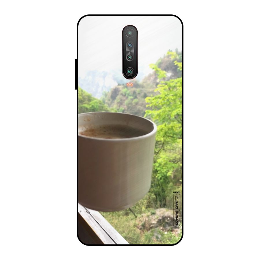 Chai With Mountain View Metal Back Case for Poco X2