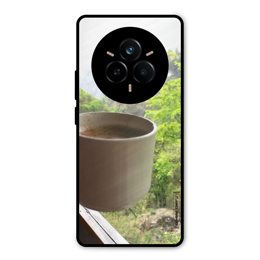 Chai With Mountain View Metal Back Case for Realme 14 Pro