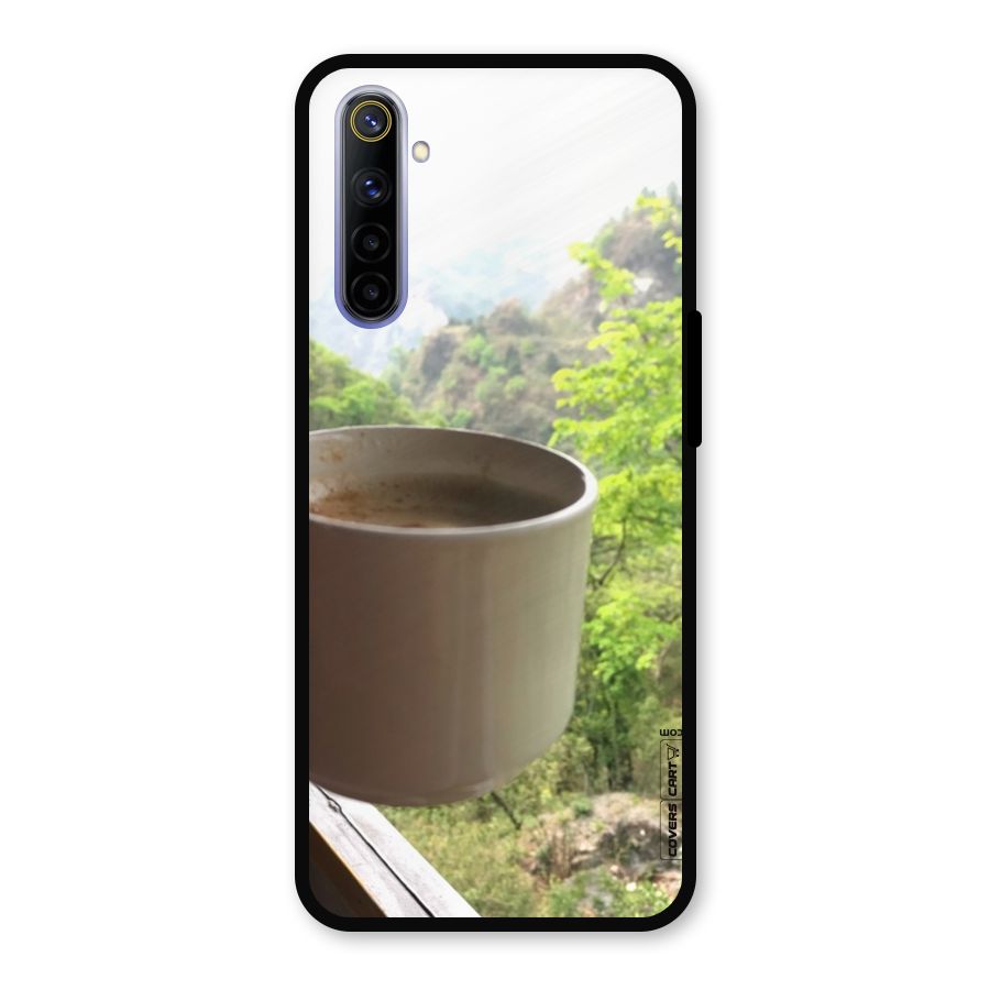 Chai With Mountain View Metal Back Case for Realme 6