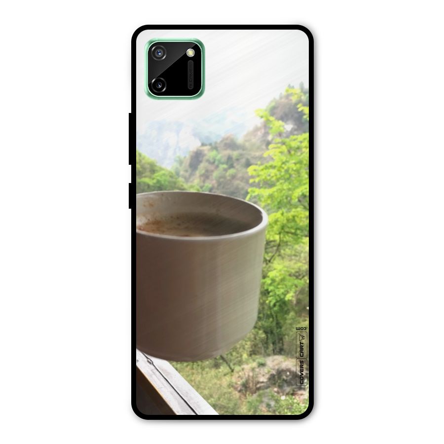 Chai With Mountain View Metal Back Case for Realme C11
