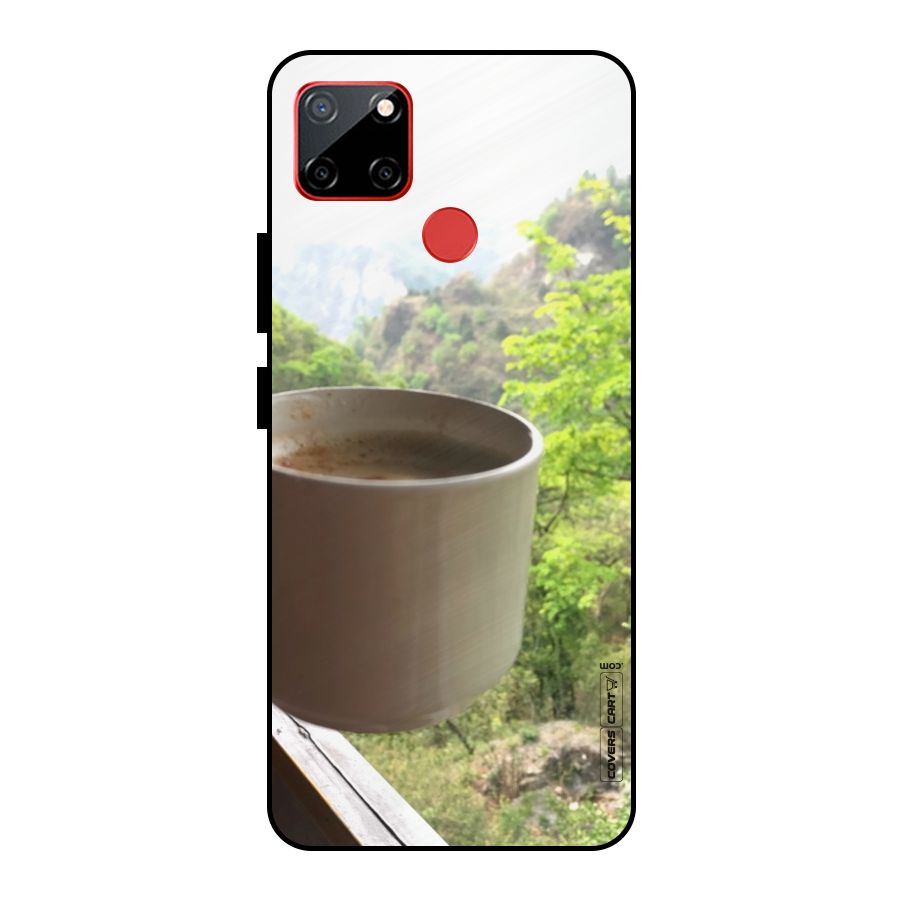 Chai With Mountain View Metal Back Case for Realme C12