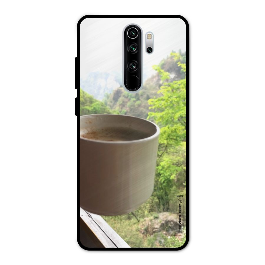 Chai With Mountain View Metal Back Case for Redmi Note 8 Pro