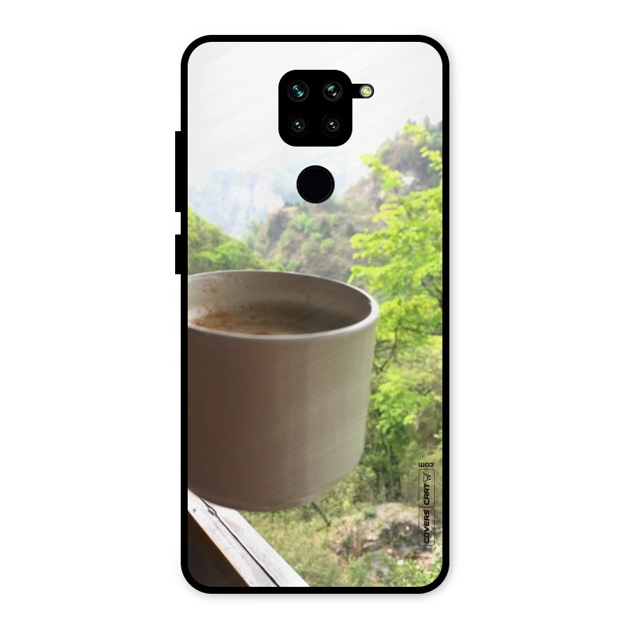 Chai With Mountain View Metal Back Case for Redmi Note 9