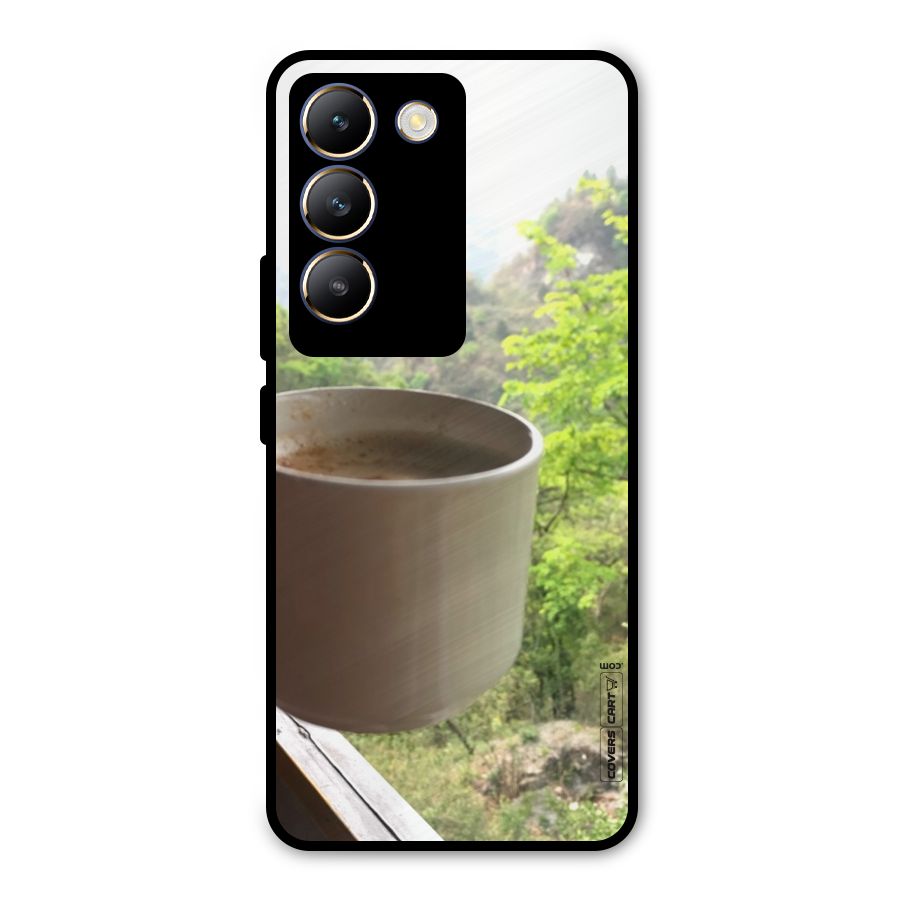 Chai With Mountain View Metal Back Case for Vivo T3 5G