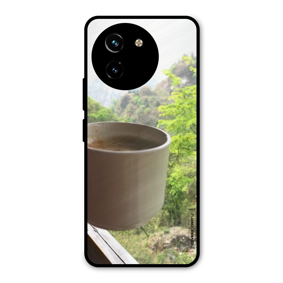 Chai With Mountain View Metal Back Case for Vivo T3x