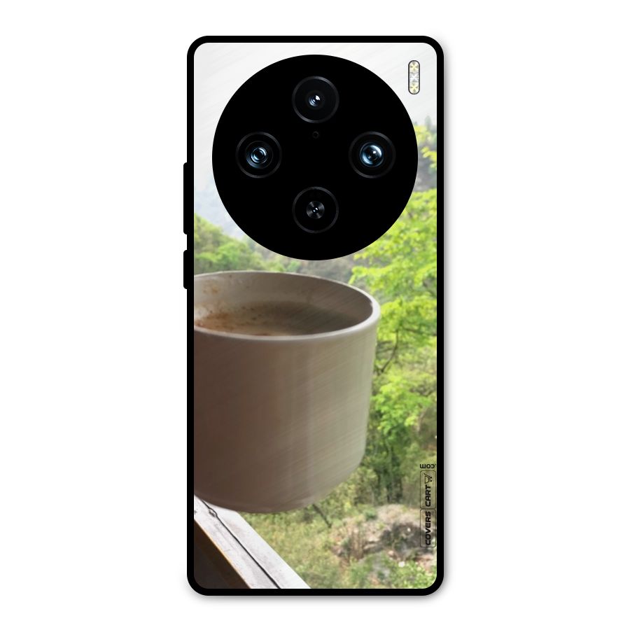 Chai With Mountain View Metal Back Case for Vivo X100 Pro