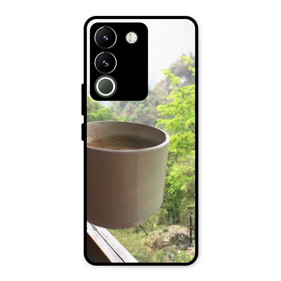 Chai With Mountain View Metal Back Case for Vivo Y200