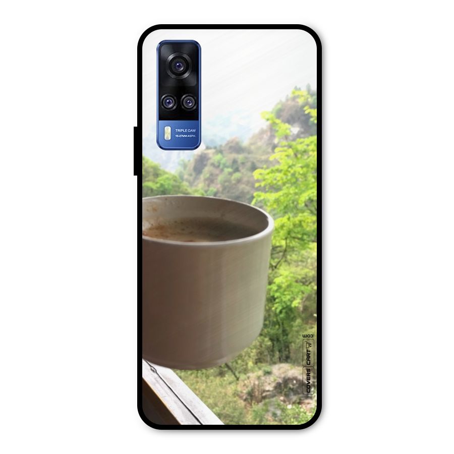 Chai With Mountain View Metal Back Case for Vivo Y51A
