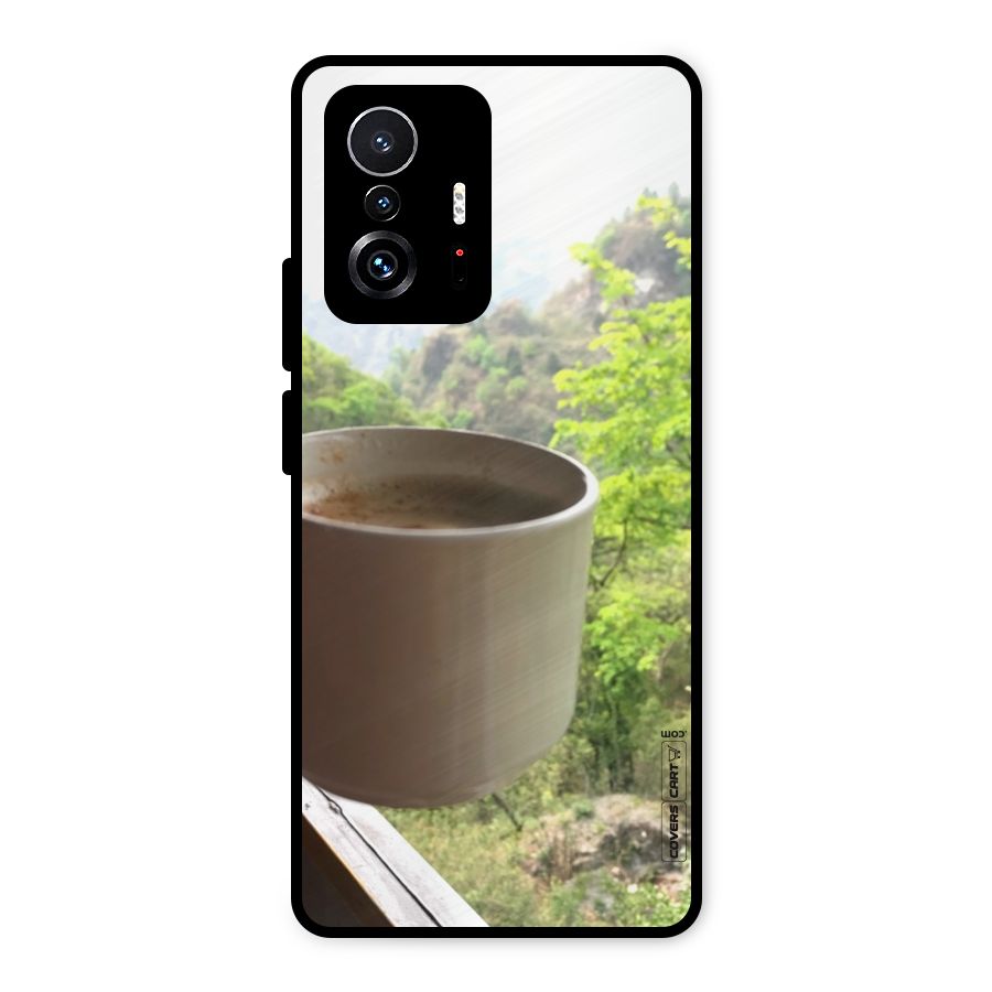 Chai With Mountain View Metal Back Case for Xiaomi 11T Pro