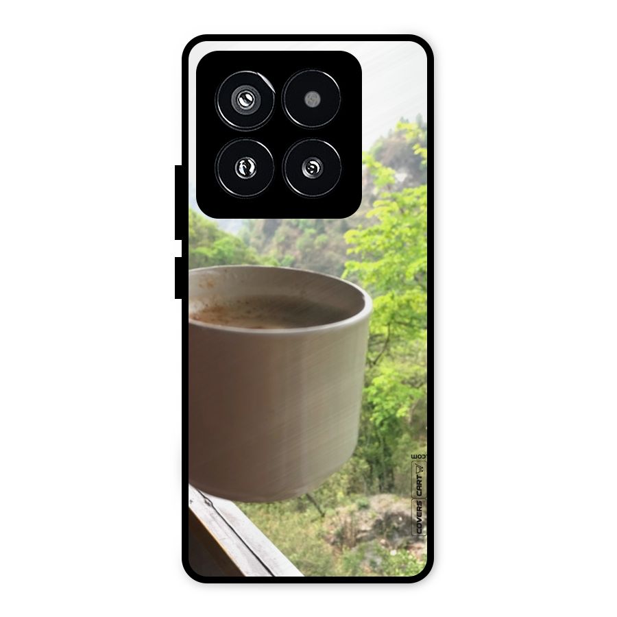 Chai With Mountain View Metal Back Case for Xiaomi 14 Pro