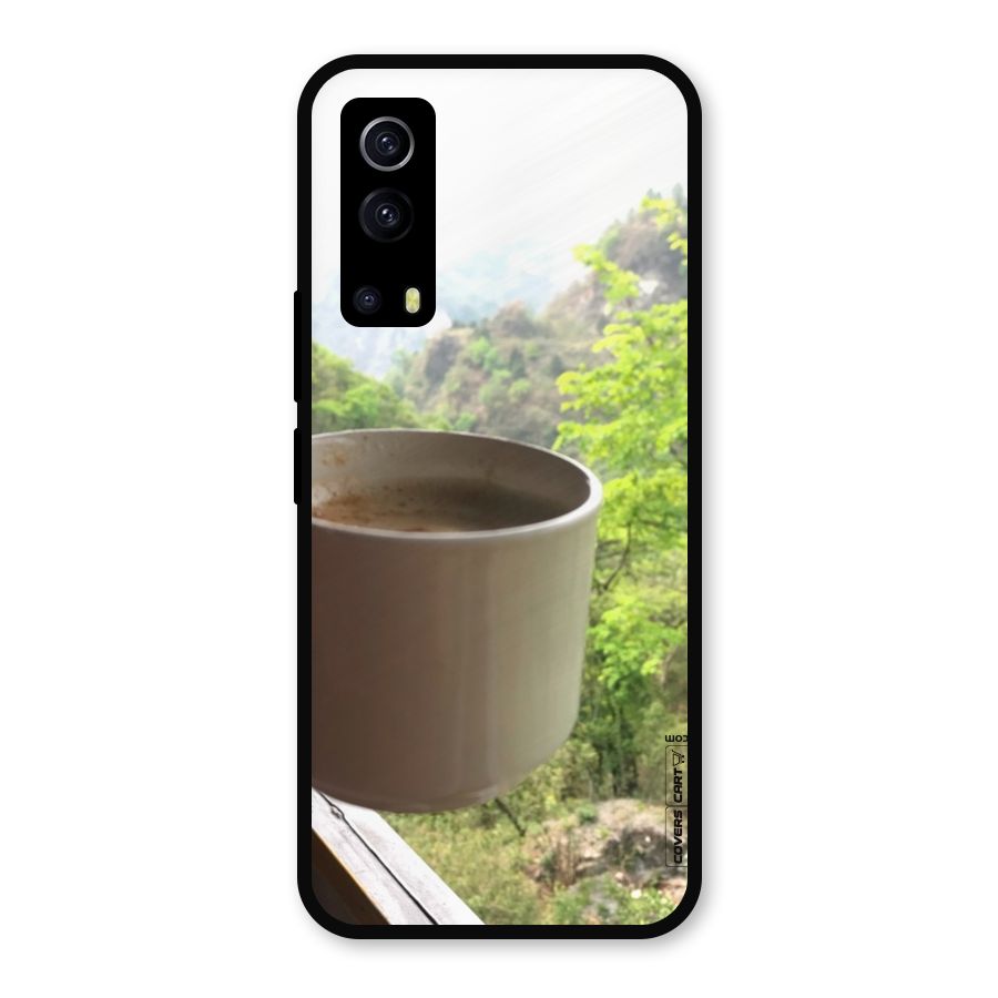 Chai With Mountain View Metal Back Case for iQOO Z3