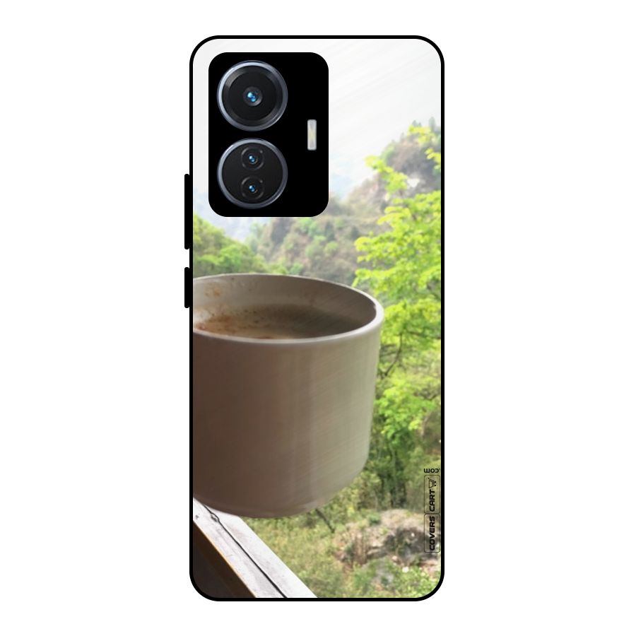 Chai With Mountain View Metal Back Case for iQOO Z6 44W