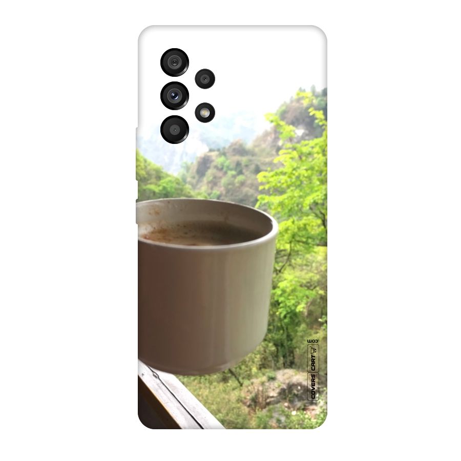 Chai With Mountain View Original Polycarbonate Back Case for Galaxy A53 5G