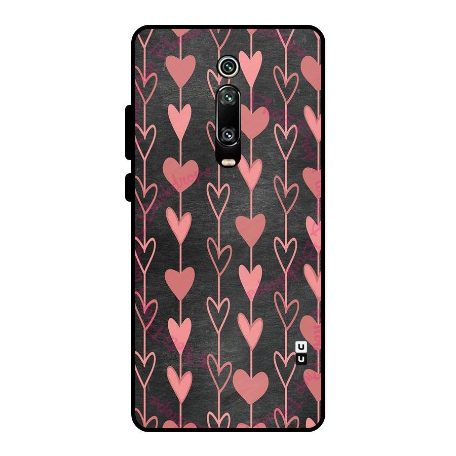 Chain Of Hearts Metal Back Case for Redmi K20