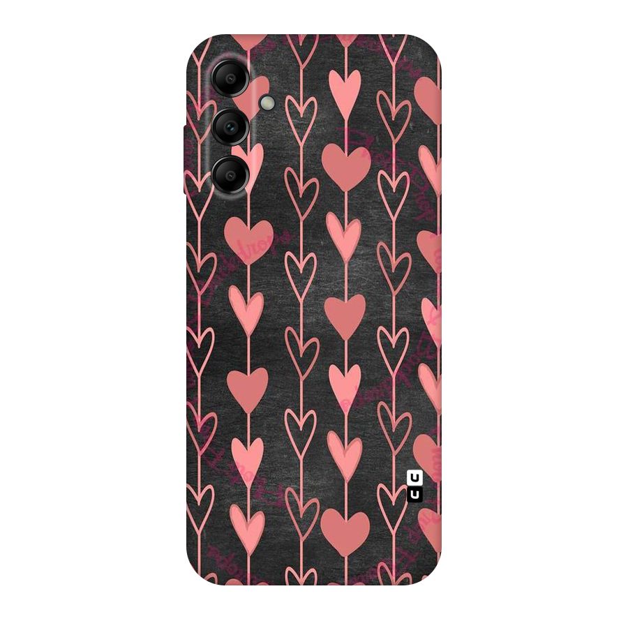 Chain Of Hearts Original Polycarbonate Back Case for Galaxy A14 5G
