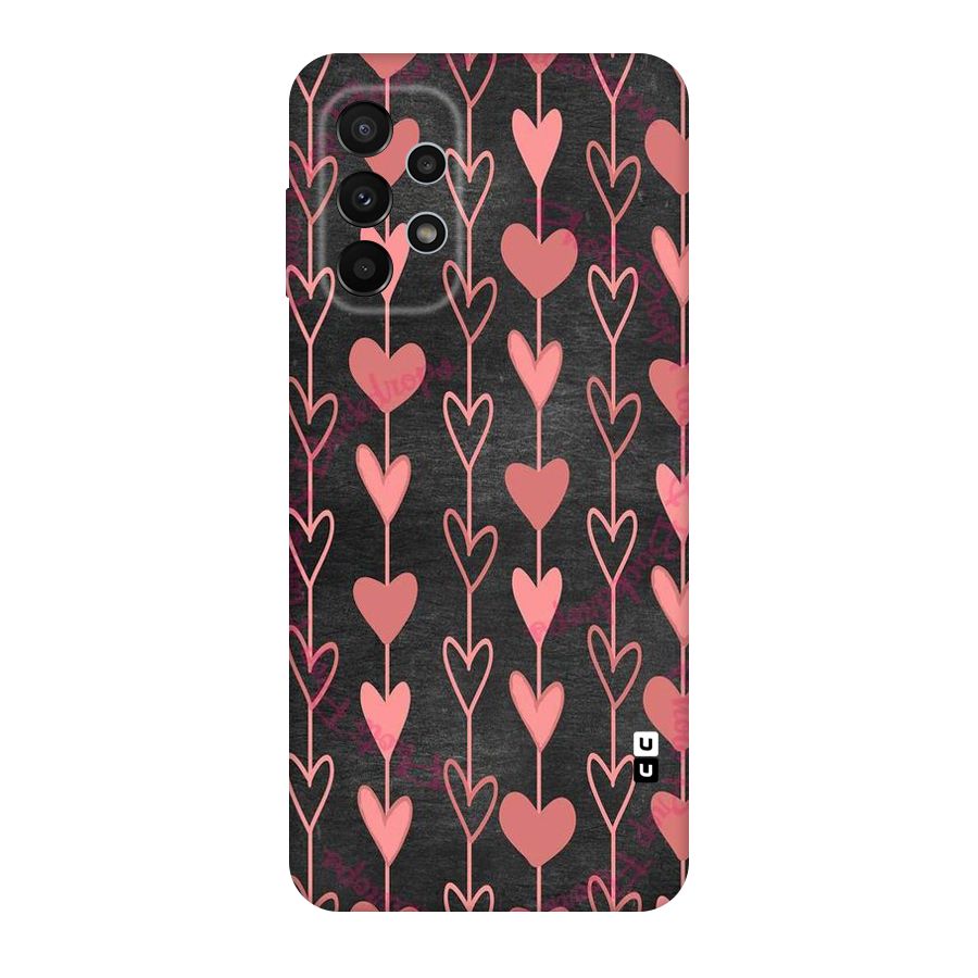 Chain Of Hearts Original Polycarbonate Back Case for Galaxy A23
