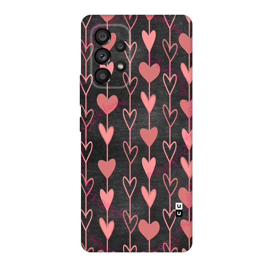 Chain Of Hearts Original Polycarbonate Back Case for Galaxy A53 5G